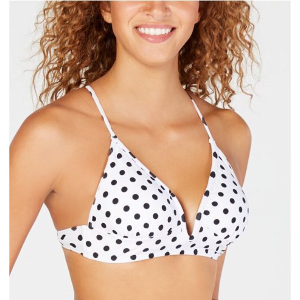 Hula Honey Polka-Dotted swim top